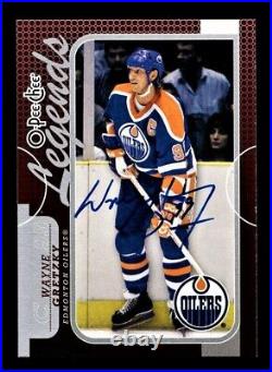 WAYNE GRETZKY-2008/09 O-Pee-Chee Legends OILERS AUTO/AUTOGRAPH eBay-Certified