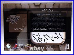 WAYNE GRETZKY-2009/10 UD Black (#49/50) Lustrous DUAL JERSEY/AUTO/AUTO/AUTOGRAPH