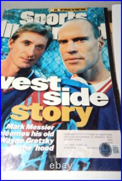 WAYNE GRETZKY 99 Signed Autographed 1996 Sports Illustrated Beckett Letter COA