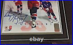 WAYNE GRETZKY AUTOGRAPHED LAST GAME PHOTO NEW YORK RANGERS WGA AUTHENTIC withCERT