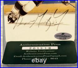 WAYNE GRETZKY AUTOGRAPHED SIGNED 5 x 3.5 HOCKEY PHOTO L. A. KINGS wAP/COA