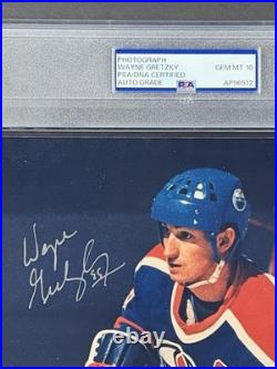 WAYNE GRETZKY Autograph AUTO 8x10 PSA/DNA Sealed SLABBED Photo? PSA 10