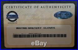 WAYNE GRETZKY Edmonton Oilers SIGNED 1987 JOFA GLOVES withCOA WGA Authentic