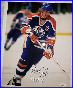 WAYNE GRETZKY Edmonton Oilers signed autographed Vintage 11x14 PHOTO jsa Coa