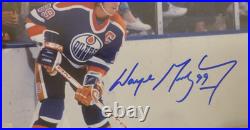 WAYNE GRETZKY GENUINE SIGNED EDMONTON OILERS 8x10 PHOTO WGA AUTOGRAPH COA AUTO