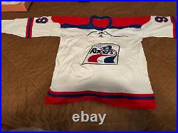 WAYNE GRETZKY INDIANAPOLIS RACERS SIGNED JERSEY! Limited edition Of 250! COA