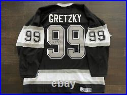 WAYNE GRETZKY Kings CCM jersey signed autograph PSA loa