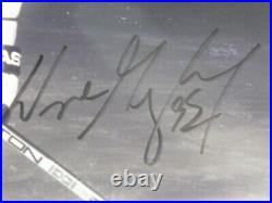 WAYNE GRETZKY L/E (#36/1851) AUTOGRAPHED RECORD BREAKER 12 x 15 PHOTO PLAQUE