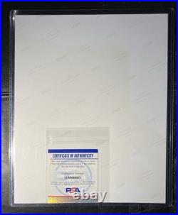WAYNE GRETZKY PSA DNA Authentic Signed Auto 8x10 Poster Oilers Canada Kings