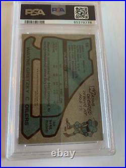 WAYNE GRETZKY SIGNED 1979 TOPPS ROOKIE CARD #18 PSA/DNA Auto GRADE MINT 9