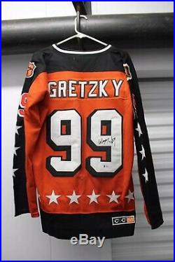 WAYNE GRETZKY SIGNED Autograph ALL STAR GAME CCM CAMPBELL JERSEY BAS