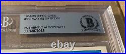 WAYNE GRETZKY SIGNED Card 1984-85 O-PEE-CHEE BAS BECKETT AUTHENTICATED