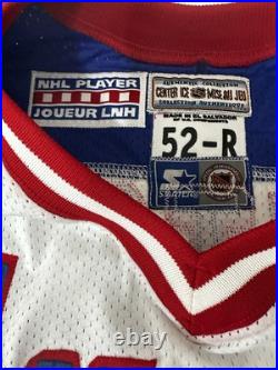 WAYNE GRETZKY SIGNED NY Rangers Center Ice GAME JERSEY ORIGINAL Purchase Papers