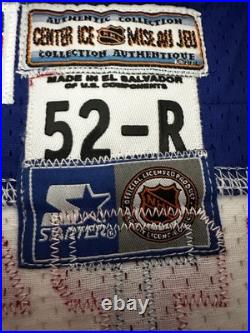 WAYNE GRETZKY SIGNED NY Rangers Center Ice GAME JERSEY ORIGINAL Purchase Papers
