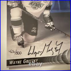 WAYNE GRETZKY Signed 1992 UPPER DECK Autograph AUTO 8x10 Photo 426/ 500