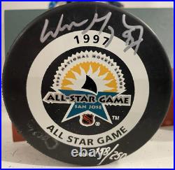 WAYNE GRETZKY Signed 1997 All Star Game Puck & Case UDA /250 Upper Deck AUTO