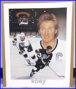 WAYNE GRETZKY Signed/Autographed 20 X 26 Lithograph NHL LA Kings 607/2000