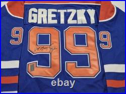 WAYNE GRETZKY Signed Autographed Edmonton Oilers Prostyle JERSEY WGA COA