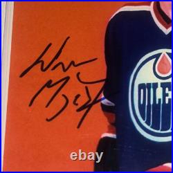 WAYNE GRETZKY Signed Edmonton OILERS 8 X 10 PHOTO Beckett BAS Encapsulated