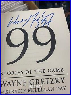 WAYNE GRETZKY in person SIGNED in Person 99 Stories of the Game, NHL Hockey