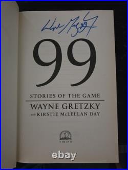 WAYNE GRETZKY in person SIGNED in Person 99 Stories of the Game, NHL Hockey