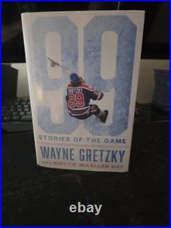 WAYNE GRETZKY in person SIGNED in Person 99 Stories of the Game, NHL Hockey WAYNE GRETZKY in person SIGNED in Person 99 Stories of the Game, NHL Hockey