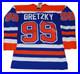 WAYNE GRETZKY signed (EDMONTON OILERS) M&N hockey jersey BECKETT AE38945