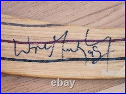 WAYNE GRETZKY signed Easton game model hockey stick JSA COA LOA