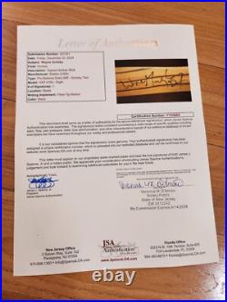 WAYNE GRETZKY signed Easton game model hockey stick JSA COA LOA