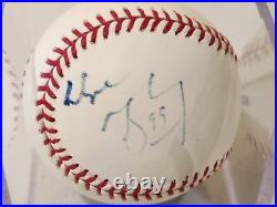 WAYNE GRETZKY signed OML baseball JSA COA OILERS RANGERS KINGS