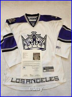 WAYNE GRETZKY signed licensed KINGS jersey JSA COA SIZE LARGE FULL LOA