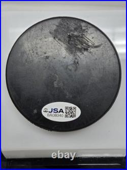 WAYNE GRETZKY signed team CANADA puck JSA COA Full LOA RANGERS OILERS KINGS