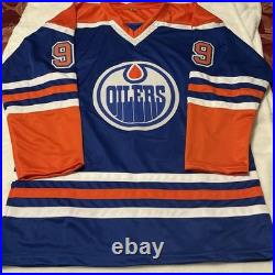 Waynd Gretzky Signed Oilers Jersey With Gretzky Holographic Coa
