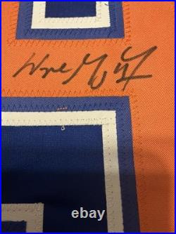 Waynd Gretzky Signed Oilers Jersey With Gretzky Holographic Coa
