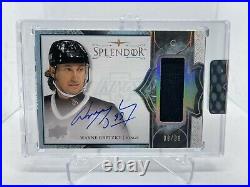 Wayne Gretzky 17-18 Ud Splendor Patch Auto /5 /11 /22 /36 Rainbow! Very Rare