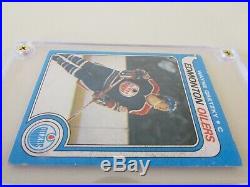 Wayne Gretzky 1979-80 0-Pee-Chee Edmonton Oilers Rookie Card-NICE