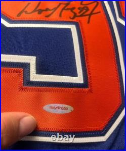 Wayne Gretzky 1980 Edmonton Oilers Signed Heroes Of Hockey Jersey Upper Deck cos