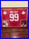 Wayne Gretzky 1987 Team Canada Cup Autographed Signed Framed Jersey With PSA COA