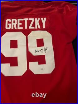 Wayne Gretzky 1987 Team Canada Cup Autographed Signed Framed Jersey With PSA COA