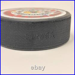 Wayne Gretzky 1991 42nd NHL All Star Game Signed Puck Hockey LA Kings Blackhawks
