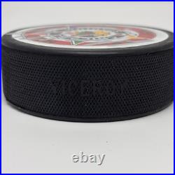 Wayne Gretzky 1991 42nd NHL All Star Game Signed Puck Hockey LA Kings Blackhawks