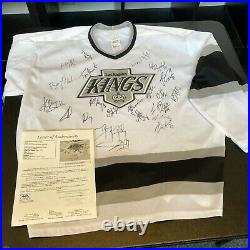 Wayne Gretzky 1993-94 Los Angeles Kings Team Game Model Signed Jersey JSA COA