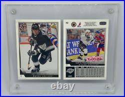 Wayne Gretzky 1993-94 Signed Auto Card Set UDA Kings Oilers Blues Rangers
