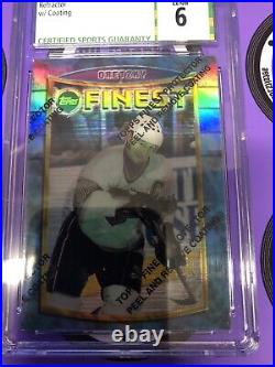 Wayne Gretzky 1994-95 Topps Finest Refractor Super Rare VHTF CSG 6 with Coating