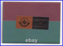 Wayne Gretzky 1998-99 McDonald Autograph