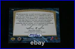 Wayne Gretzky 1998 UD SP Authentic Mark of a Legend Auto 200/560