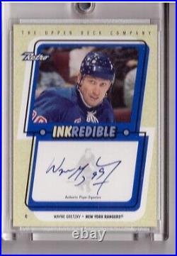 Wayne Gretzky 1999-00 Upper Deck Retro Inkredible Autograph Ssp #wg Rare Auto Sp