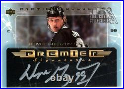 Wayne Gretzky 2003-04 Upper Deck Premier Autograph Card #PS-WG