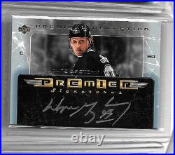Wayne Gretzky 2004 Ud Premier Collection Premier Signatures Certified Autograph