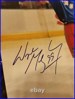 Wayne Gretzky 2004 Wga 11x14 Signed With Wga Coa Sticker